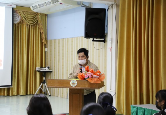 ภาพกิจกรรม  คณะวิทยาศาสตร์และเทคโนโลยี จัดกิจกรรมค่ายวิทยาศาสตร์สัญจร ปีการศึกษา 2565  โรงเรียนสลกบาตรวิทยา