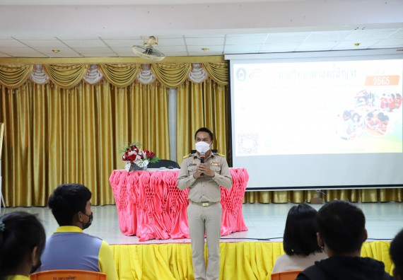 ภาพกิจกรรม  คณะวิทยาศาสตร์และเทคโนโลยี จัดกิจกรรมค่ายวิทยาศาสตร์สัญจร ปีการศึกษา 2565  โรงเรียนสลกบาตรวิทยา