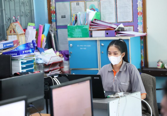 ภาพกิจกรรม  คณะวิทยาศาสตร์และเทคโนโลยี จัดกิจกรรมค่ายวิทยาศาสตร์สัญจร ปีการศึกษา 2565  โรงเรียนสลกบาตรวิทยา