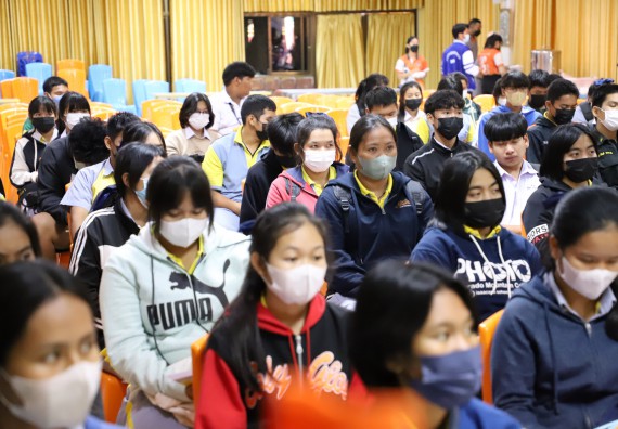 ภาพกิจกรรม  คณะวิทยาศาสตร์และเทคโนโลยี จัดกิจกรรมค่ายวิทยาศาสตร์สัญจร ปีการศึกษา 2565  โรงเรียนสลกบาตรวิทยา