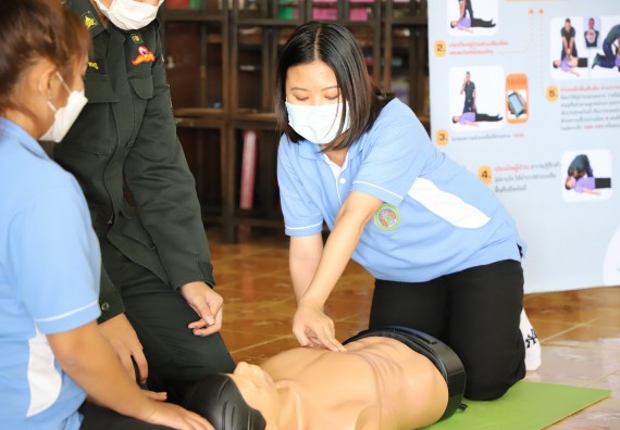 ภาพกิจกรรม  คณะวิทยาศาสตร์และเทคโนโลยี จัดกิจกรรมค่ายวิทยาศาสตร์สัญจร ปีการศึกษา 2565  โรงเรียนสลกบาตรวิทยา