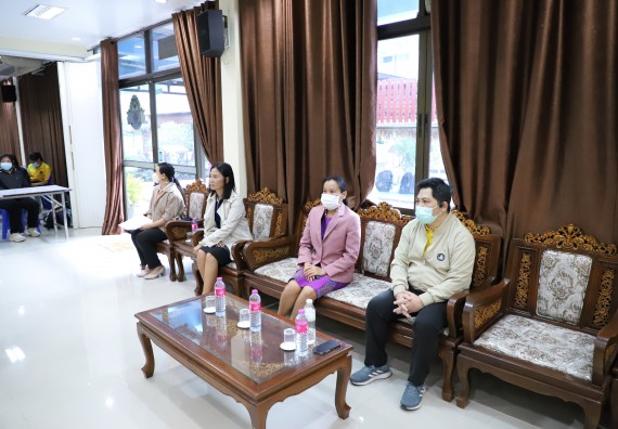 ภาพกิจกรรม   คณะวิทยาศาสตร์และเทคโนโลยี จัดกิจกรรมค่ายวิทยาศาสตร์สัญจร ปีการศึกษา 2565  โรงเรียนระหานวิทยา