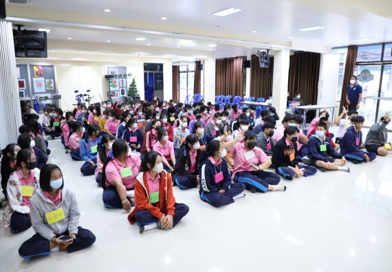 ภาพกิจกรรม   คณะวิทยาศาสตร์และเทคโนโลยี จัดกิจกรรมค่ายวิทยาศาสตร์สัญจร ปีการศึกษา 2565  โรงเรียนระหานวิทยา