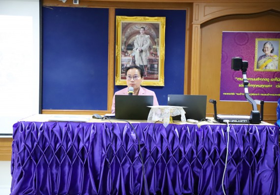 ภาพกิจกรรม   คณะวิทยาศาสตร์และเทคโนโลยี จัดกิจกรรมค่ายวิทยาศาสตร์สัญจร ปีการศึกษา 2565  โรงเรียนระหานวิทยา