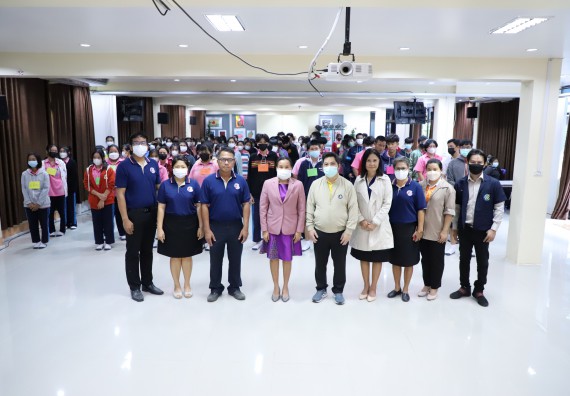 ภาพกิจกรรม   คณะวิทยาศาสตร์และเทคโนโลยี จัดกิจกรรมค่ายวิทยาศาสตร์สัญจร ปีการศึกษา 2565  โรงเรียนระหานวิทยา