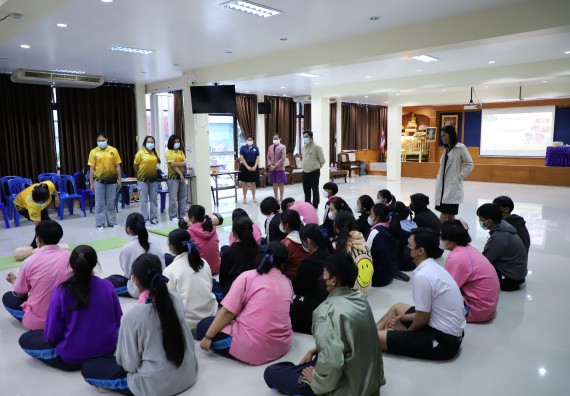 ภาพกิจกรรม   คณะวิทยาศาสตร์และเทคโนโลยี จัดกิจกรรมค่ายวิทยาศาสตร์สัญจร ปีการศึกษา 2565  โรงเรียนระหานวิทยา