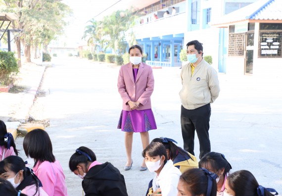 ภาพกิจกรรม   คณะวิทยาศาสตร์และเทคโนโลยี จัดกิจกรรมค่ายวิทยาศาสตร์สัญจร ปีการศึกษา 2565  โรงเรียนระหานวิทยา