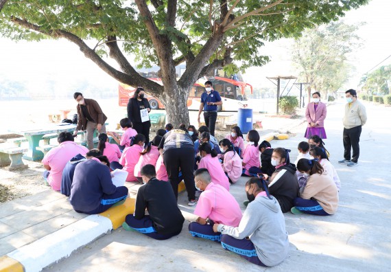 ภาพกิจกรรม   คณะวิทยาศาสตร์และเทคโนโลยี จัดกิจกรรมค่ายวิทยาศาสตร์สัญจร ปีการศึกษา 2565  โรงเรียนระหานวิทยา