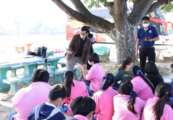 ภาพกิจกรรม   คณะวิทยาศาสตร์และเทคโนโลยี จัดกิจกรรมค่ายวิทยาศาสตร์สัญจร ปีการศึกษา 2565  โรงเรียนระหานวิทยา