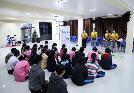 ภาพกิจกรรม   คณะวิทยาศาสตร์และเทคโนโลยี จัดกิจกรรมค่ายวิทยาศาสตร์สัญจร ปีการศึกษา 2565  โรงเรียนระหานวิทยา