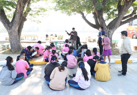 ภาพกิจกรรม   คณะวิทยาศาสตร์และเทคโนโลยี จัดกิจกรรมค่ายวิทยาศาสตร์สัญจร ปีการศึกษา 2565  โรงเรียนระหานวิทยา