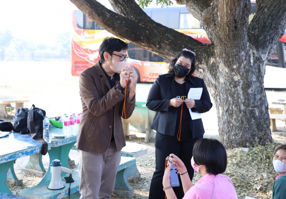 ภาพกิจกรรม   คณะวิทยาศาสตร์และเทคโนโลยี จัดกิจกรรมค่ายวิทยาศาสตร์สัญจร ปีการศึกษา 2565  โรงเรียนระหานวิทยา