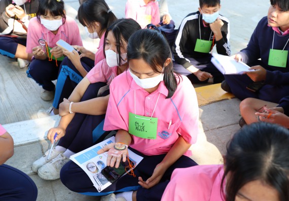 ภาพกิจกรรม   คณะวิทยาศาสตร์และเทคโนโลยี จัดกิจกรรมค่ายวิทยาศาสตร์สัญจร ปีการศึกษา 2565  โรงเรียนระหานวิทยา