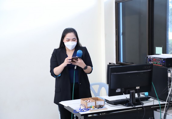 ภาพกิจกรรม   คณะวิทยาศาสตร์และเทคโนโลยี จัดกิจกรรมค่ายวิทยาศาสตร์สัญจร ปีการศึกษา 2565  โรงเรียนระหานวิทยา