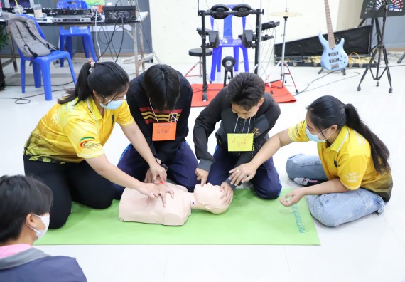 ภาพกิจกรรม   คณะวิทยาศาสตร์และเทคโนโลยี จัดกิจกรรมค่ายวิทยาศาสตร์สัญจร ปีการศึกษา 2565  โรงเรียนระหานวิทยา