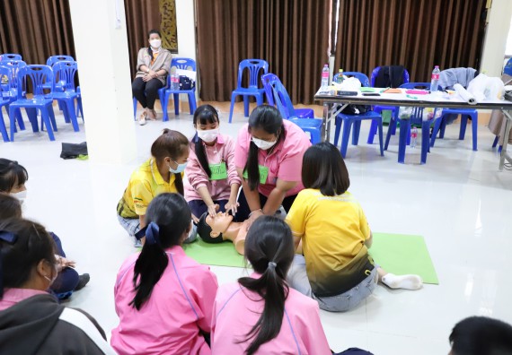 ภาพกิจกรรม   คณะวิทยาศาสตร์และเทคโนโลยี จัดกิจกรรมค่ายวิทยาศาสตร์สัญจร ปีการศึกษา 2565  โรงเรียนระหานวิทยา
