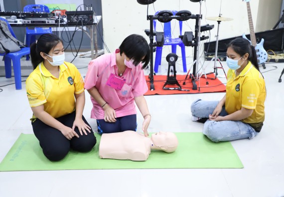 ภาพกิจกรรม   คณะวิทยาศาสตร์และเทคโนโลยี จัดกิจกรรมค่ายวิทยาศาสตร์สัญจร ปีการศึกษา 2565  โรงเรียนระหานวิทยา