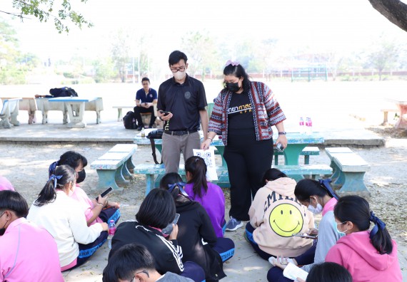 ภาพกิจกรรม   คณะวิทยาศาสตร์และเทคโนโลยี จัดกิจกรรมค่ายวิทยาศาสตร์สัญจร ปีการศึกษา 2565  โรงเรียนระหานวิทยา