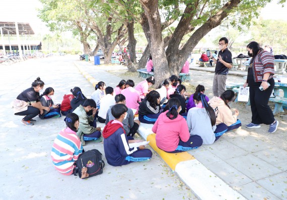 ภาพกิจกรรม   คณะวิทยาศาสตร์และเทคโนโลยี จัดกิจกรรมค่ายวิทยาศาสตร์สัญจร ปีการศึกษา 2565  โรงเรียนระหานวิทยา