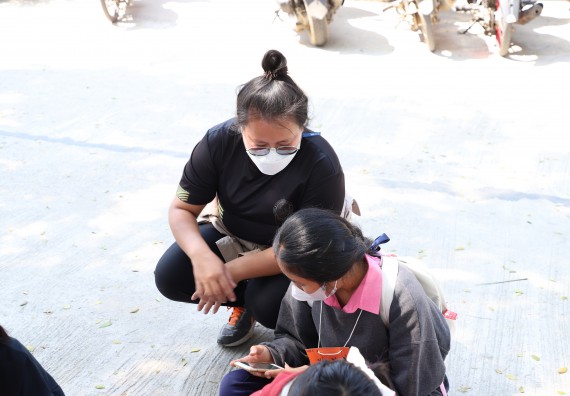 ภาพกิจกรรม   คณะวิทยาศาสตร์และเทคโนโลยี จัดกิจกรรมค่ายวิทยาศาสตร์สัญจร ปีการศึกษา 2565  โรงเรียนระหานวิทยา