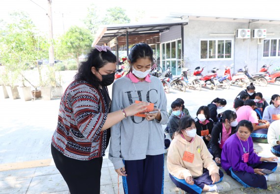 ภาพกิจกรรม   คณะวิทยาศาสตร์และเทคโนโลยี จัดกิจกรรมค่ายวิทยาศาสตร์สัญจร ปีการศึกษา 2565  โรงเรียนระหานวิทยา