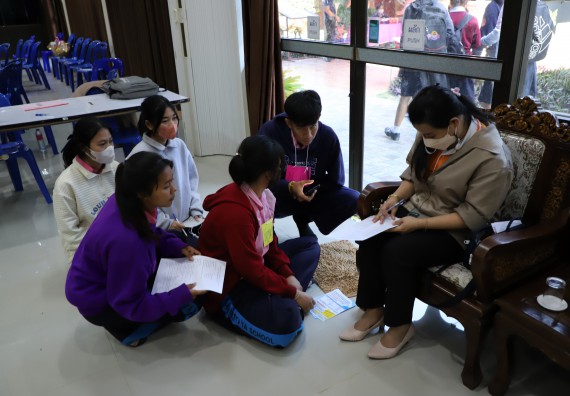 ภาพกิจกรรม   คณะวิทยาศาสตร์และเทคโนโลยี จัดกิจกรรมค่ายวิทยาศาสตร์สัญจร ปีการศึกษา 2565  โรงเรียนระหานวิทยา