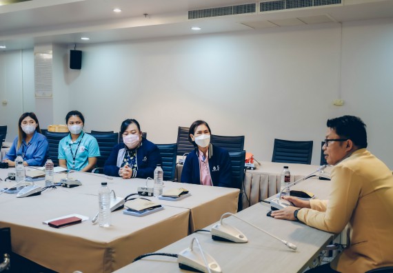 คณะวิทยาศาสตร์และเทคโนโลยี ต้อนรับคณะผู้แทนบริษัท ปตท.สผ. สยาม จำกัด โครงการผลิตบนฝั่ง (ประเทศไทย)