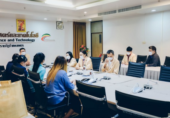 คณะวิทยาศาสตร์และเทคโนโลยี ต้อนรับคณะผู้แทนบริษัท ปตท.สผ. สยาม จำกัด โครงการผลิตบนฝั่ง (ประเทศไทย)