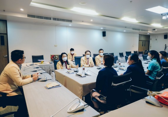 คณะวิทยาศาสตร์และเทคโนโลยี ต้อนรับคณะผู้แทนบริษัท ปตท.สผ. สยาม จำกัด โครงการผลิตบนฝั่ง (ประเทศไทย)