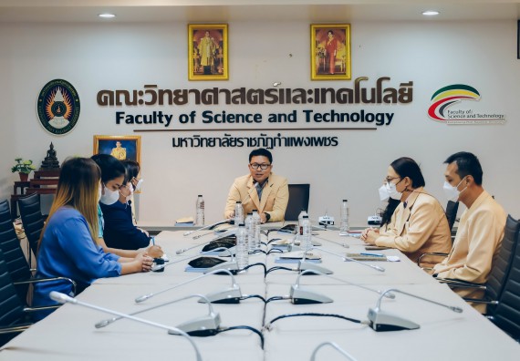 คณะวิทยาศาสตร์และเทคโนโลยี ต้อนรับคณะผู้แทนบริษัท ปตท.สผ. สยาม จำกัด โครงการผลิตบนฝั่ง (ประเทศไทย)