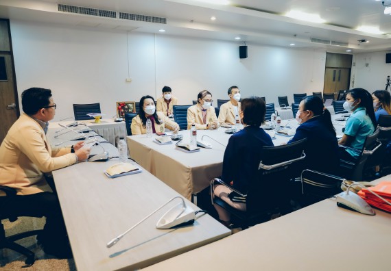 คณะวิทยาศาสตร์และเทคโนโลยี ต้อนรับคณะผู้แทนบริษัท ปตท.สผ. สยาม จำกัด โครงการผลิตบนฝั่ง (ประเทศไทย)