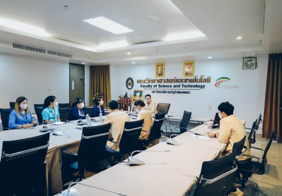 คณะวิทยาศาสตร์และเทคโนโลยี ต้อนรับคณะผู้แทนบริษัท ปตท.สผ. สยาม จำกัด โครงการผลิตบนฝั่ง (ประเทศไทย)