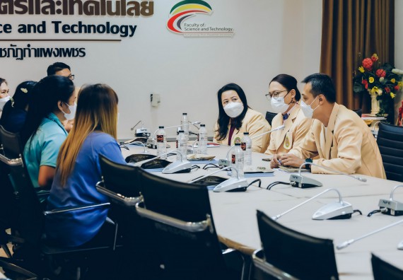 คณะวิทยาศาสตร์และเทคโนโลยี ต้อนรับคณะผู้แทนบริษัท ปตท.สผ. สยาม จำกัด โครงการผลิตบนฝั่ง (ประเทศไทย)