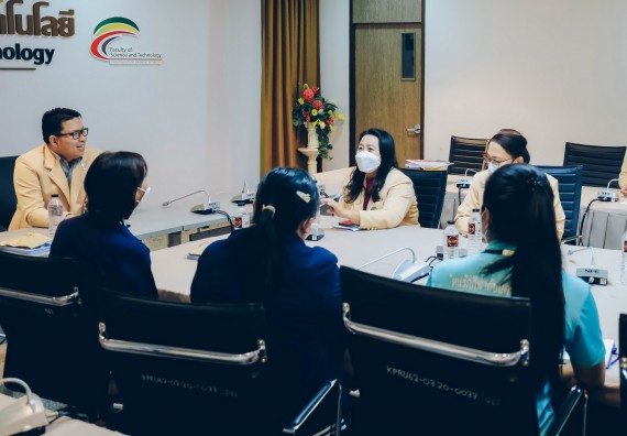 คณะวิทยาศาสตร์และเทคโนโลยี ต้อนรับคณะผู้แทนบริษัท ปตท.สผ. สยาม จำกัด โครงการผลิตบนฝั่ง (ประเทศไทย)