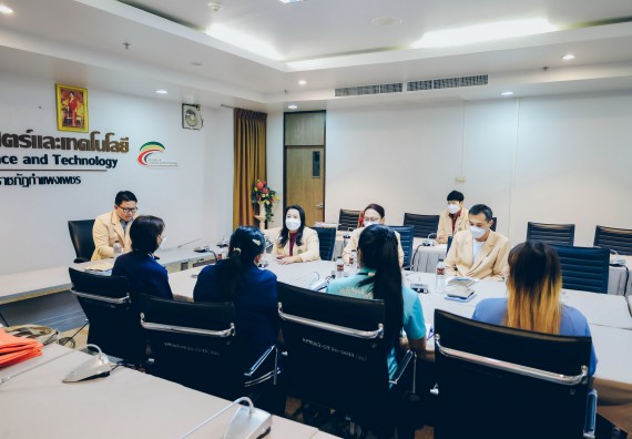 คณะวิทยาศาสตร์และเทคโนโลยี ต้อนรับคณะผู้แทนบริษัท ปตท.สผ. สยาม จำกัด โครงการผลิตบนฝั่ง (ประเทศไทย)