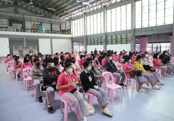 คณะวิทยาศาสตร์และเทคโนโลยี จัดกิจกรรมค่ายวิทยาศาสตร์สัญจร ปีการศึกษา 2565 ให้กับนักเรียนระดับชั้นมัธยมศึกษาตอนปลาย โรงเรียนชากังราววิทยา (อินทร์-ชุ่ม ดีสารอุปถัมภ์)