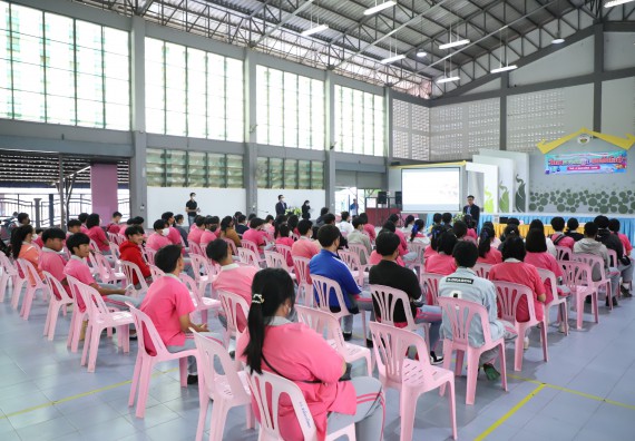 คณะวิทยาศาสตร์และเทคโนโลยี จัดกิจกรรมค่ายวิทยาศาสตร์สัญจร ปีการศึกษา 2565 ให้กับนักเรียนระดับชั้นมัธยมศึกษาตอนปลาย โรงเรียนชากังราววิทยา (อินทร์-ชุ่ม ดีสารอุปถัมภ์)