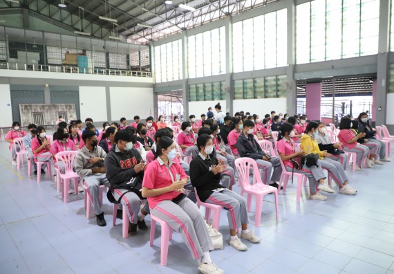 คณะวิทยาศาสตร์และเทคโนโลยี จัดกิจกรรมค่ายวิทยาศาสตร์สัญจร ปีการศึกษา 2565 ให้กับนักเรียนระดับชั้นมัธยมศึกษาตอนปลาย โรงเรียนชากังราววิทยา (อินทร์-ชุ่ม ดีสารอุปถัมภ์)