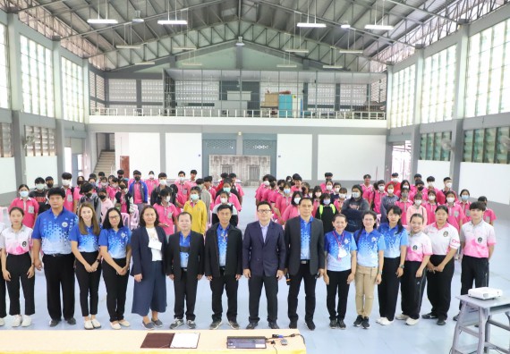 คณะวิทยาศาสตร์และเทคโนโลยี จัดกิจกรรมค่ายวิทยาศาสตร์สัญจร ปีการศึกษา 2565 ให้กับนักเรียนระดับชั้นมัธยมศึกษาตอนปลาย โรงเรียนชากังราววิทยา (อินทร์-ชุ่ม ดีสารอุปถัมภ์)