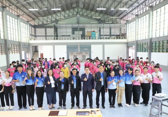 คณะวิทยาศาสตร์และเทคโนโลยี จัดกิจกรรมค่ายวิทยาศาสตร์สัญจร ปีการศึกษา 2565 ให้กับนักเรียนระดับชั้นมัธยมศึกษาตอนปลาย โรงเรียนชากังราววิทยา (อินทร์-ชุ่ม ดีสารอุปถัมภ์)