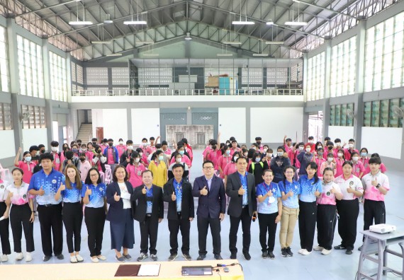 คณะวิทยาศาสตร์และเทคโนโลยี จัดกิจกรรมค่ายวิทยาศาสตร์สัญจร ปีการศึกษา 2565 ให้กับนักเรียนระดับชั้นมัธยมศึกษาตอนปลาย โรงเรียนชากังราววิทยา (อินทร์-ชุ่ม ดีสารอุปถัมภ์)