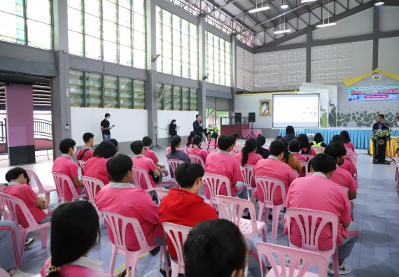 คณะวิทยาศาสตร์และเทคโนโลยี จัดกิจกรรมค่ายวิทยาศาสตร์สัญจร ปีการศึกษา 2565 ให้กับนักเรียนระดับชั้นมัธยมศึกษาตอนปลาย โรงเรียนชากังราววิทยา (อินทร์-ชุ่ม ดีสารอุปถัมภ์)