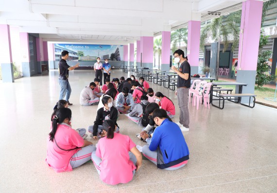 คณะวิทยาศาสตร์และเทคโนโลยี จัดกิจกรรมค่ายวิทยาศาสตร์สัญจร ปีการศึกษา 2565 ให้กับนักเรียนระดับชั้นมัธยมศึกษาตอนปลาย โรงเรียนชากังราววิทยา (อินทร์-ชุ่ม ดีสารอุปถัมภ์)