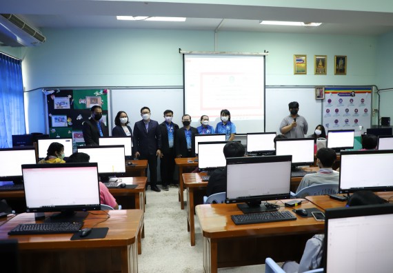 คณะวิทยาศาสตร์และเทคโนโลยี จัดกิจกรรมค่ายวิทยาศาสตร์สัญจร ปีการศึกษา 2565 ให้กับนักเรียนระดับชั้นมัธยมศึกษาตอนปลาย โรงเรียนชากังราววิทยา (อินทร์-ชุ่ม ดีสารอุปถัมภ์)