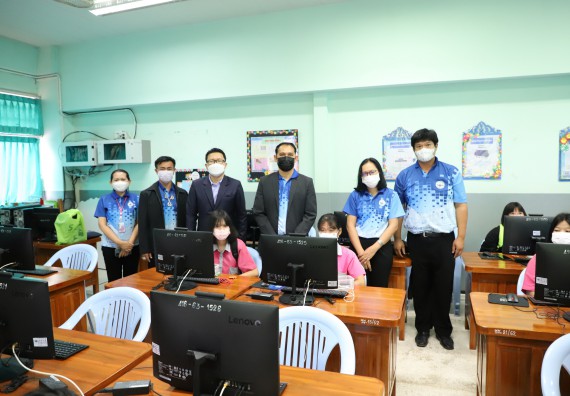 คณะวิทยาศาสตร์และเทคโนโลยี จัดกิจกรรมค่ายวิทยาศาสตร์สัญจร ปีการศึกษา 2565 ให้กับนักเรียนระดับชั้นมัธยมศึกษาตอนปลาย โรงเรียนชากังราววิทยา (อินทร์-ชุ่ม ดีสารอุปถัมภ์)