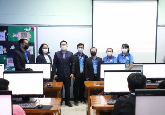 คณะวิทยาศาสตร์และเทคโนโลยี จัดกิจกรรมค่ายวิทยาศาสตร์สัญจร ปีการศึกษา 2565 ให้กับนักเรียนระดับชั้นมัธยมศึกษาตอนปลาย โรงเรียนชากังราววิทยา (อินทร์-ชุ่ม ดีสารอุปถัมภ์)