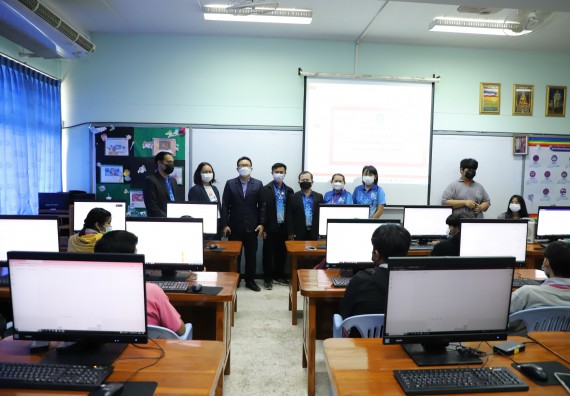 คณะวิทยาศาสตร์และเทคโนโลยี จัดกิจกรรมค่ายวิทยาศาสตร์สัญจร ปีการศึกษา 2565 ให้กับนักเรียนระดับชั้นมัธยมศึกษาตอนปลาย โรงเรียนชากังราววิทยา (อินทร์-ชุ่ม ดีสารอุปถัมภ์)