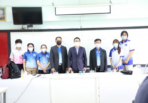 คณะวิทยาศาสตร์และเทคโนโลยี จัดกิจกรรมค่ายวิทยาศาสตร์สัญจร ปีการศึกษา 2565 ให้กับนักเรียนระดับชั้นมัธยมศึกษาตอนปลาย โรงเรียนชากังราววิทยา (อินทร์-ชุ่ม ดีสารอุปถัมภ์)