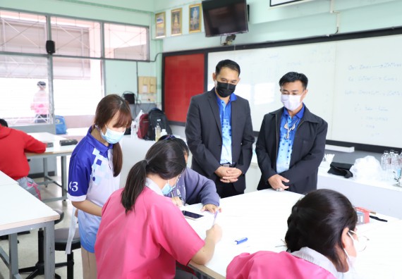 คณะวิทยาศาสตร์และเทคโนโลยี จัดกิจกรรมค่ายวิทยาศาสตร์สัญจร ปีการศึกษา 2565 ให้กับนักเรียนระดับชั้นมัธยมศึกษาตอนปลาย โรงเรียนชากังราววิทยา (อินทร์-ชุ่ม ดีสารอุปถัมภ์)