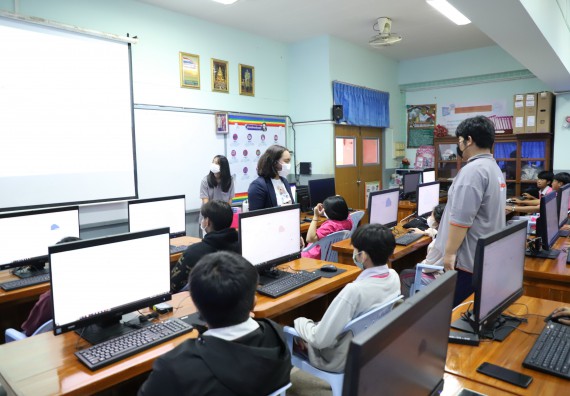 คณะวิทยาศาสตร์และเทคโนโลยี จัดกิจกรรมค่ายวิทยาศาสตร์สัญจร ปีการศึกษา 2565 ให้กับนักเรียนระดับชั้นมัธยมศึกษาตอนปลาย โรงเรียนชากังราววิทยา (อินทร์-ชุ่ม ดีสารอุปถัมภ์)